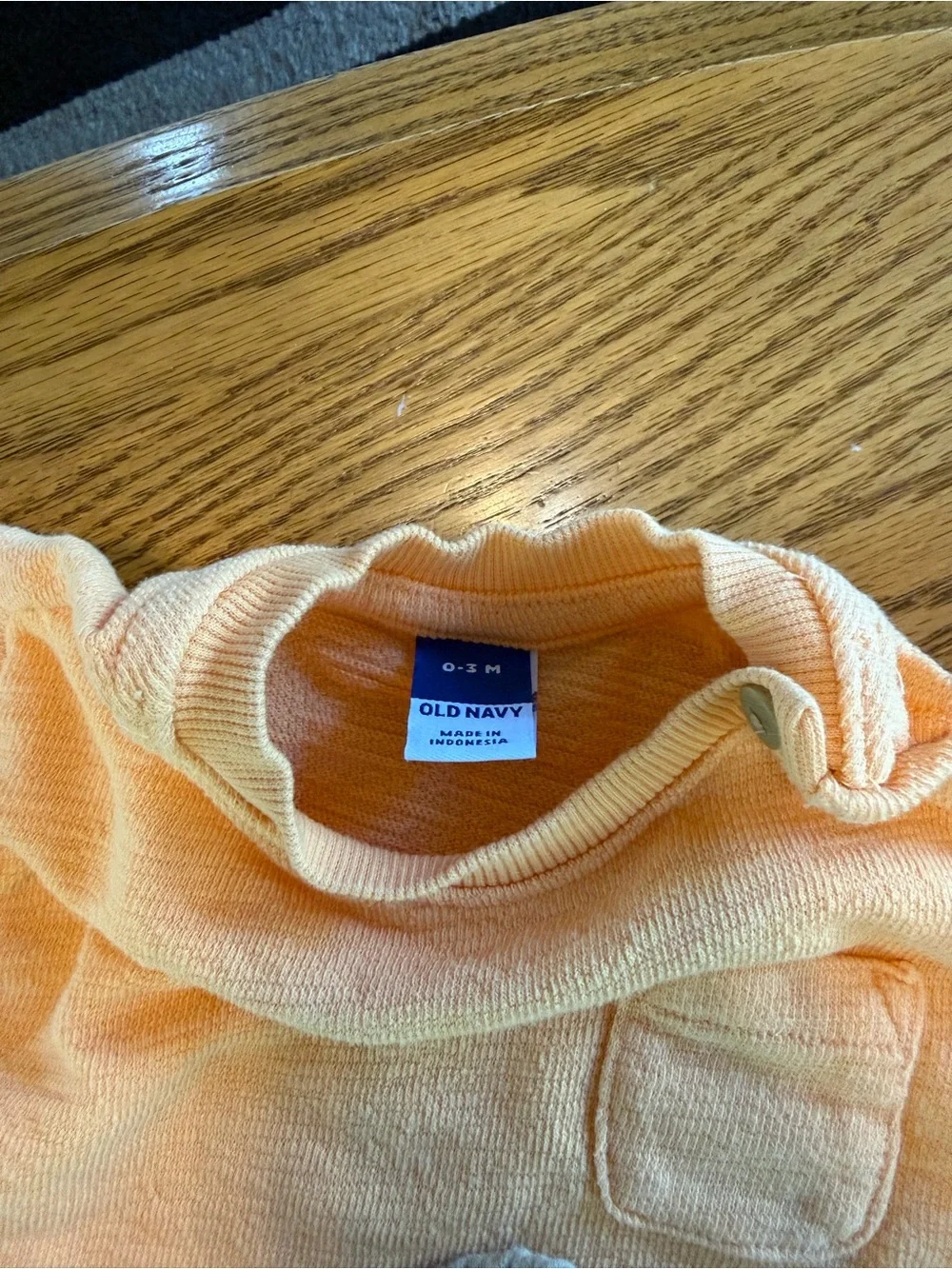 Carter's Neutral, Blue-Striped & Orange Baby Essentials Set